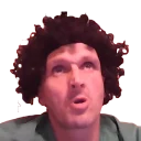 Sticker 🙄 Мопс дядя пёс