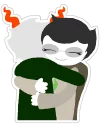 Телеграм стикер 🤗 Homestuck