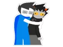 Телеграм стикер 🤗 Homestuck