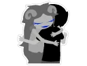 Телеграм стикер 🤗 Homestuck
