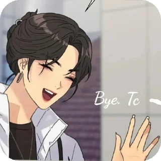 Telegram sticker 🖼 Not your typical girl.