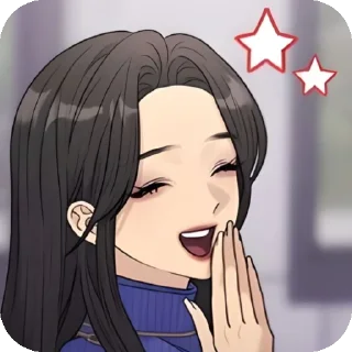 Telegram sticker 👄 Not your typical girl.