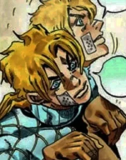 Telegram sticker 🦖 Diego Brando scary monsters :: @fStikBot