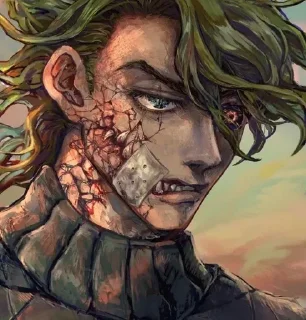 Sticker 🦖 Diego Brando scary monsters :: @fStikBot