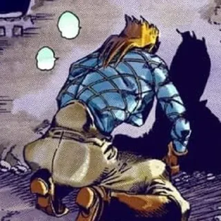 Telegram sticker 🦖 Diego Brando scary monsters :: @fStikBot