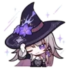Sticker 🔮 ( the ) herta : hsr @m0ffuru @strike1v