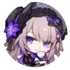 Sticker 🔮 ( the ) herta : hsr @m0ffuru @strike1v