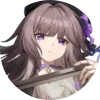 Sticker 🔮 ( the ) herta : hsr @m0ffuru @strike1v