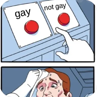 Телеграм стикер 🫥 Memememem