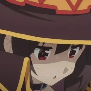 Telegram sticker 🧨 @Animetor1 🍀Megumin🍀