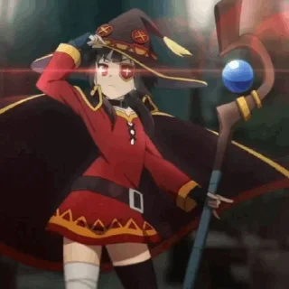 Sticker 🧨 @Animetor1 🍀Megumin🍀