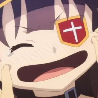 Telegram sticker 🧨 @Animetor1 🍀Megumin🍀
