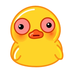 Sticker 😳 Telegram Ducks