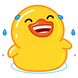 Sticker 😂 Telegram Ducks