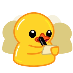 Sticker 🖊️ Telegram Ducks