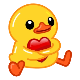 Sticker ❤️ Telegram Ducks