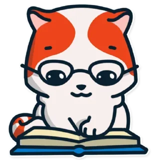 Telegram sticker 👓 Marsey the cat:: @f3r0xus