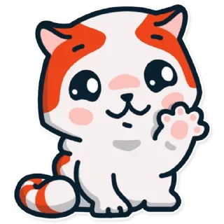Telegram sticker ✋ Marsey the cat:: @f3r0xus
