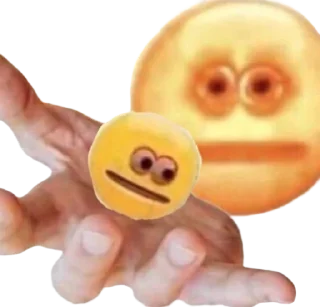 Video sticker 😐 cursedemoji 2