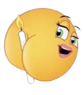 Video sticker 🍑 cursedemoji 2