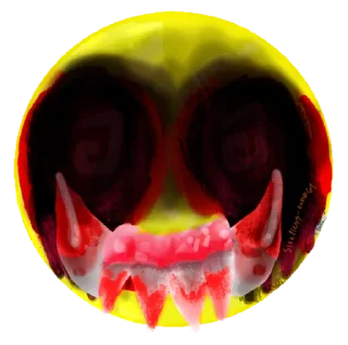 Sticker 👹 cursedemoji 2