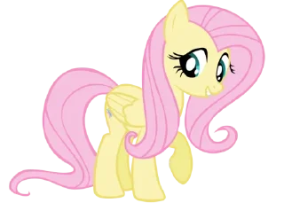 Video sticker 💞 Fluttershy | @MyLittlePony_bots