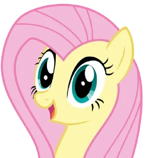 Sticker 💫 Fluttershy | @MyLittlePony_bots