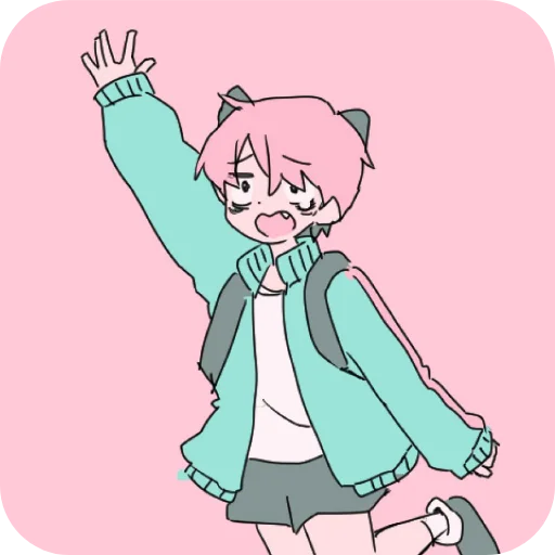 Telegram sticker ✋ @Femboys4