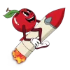 Video sticker 🚀 cherry