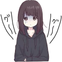 Video sticker 🤢 Menhera-chan. 3 :: @line_stickers