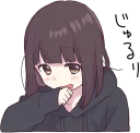 Video sticker 😒 Menhera-chan. 3 :: @line_stickers