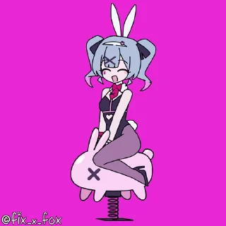 Telegram sticker 😄 @Femboys4)