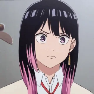 Telegram stiker 😀 Akane banashi #1🍙 👘 🇯🇵