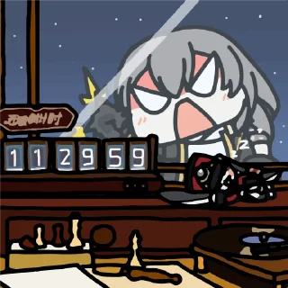 Telegram sticker 🤬 Honkai: Star Rail Animated | @KyouinArchive