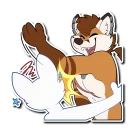 Telegram stiker ✋ Caim & Havoc
