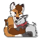 Telegram stiker 🤗 Caim & Havoc