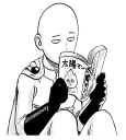 Telegram sticker 📕 Onepunchman