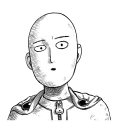 Telegram sticker 😨 Onepunchman