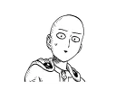 Telegram sticker 😨 Onepunchman
