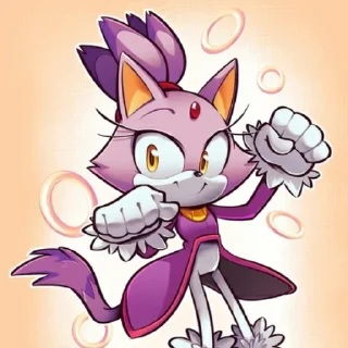 Video sticker 😸 Blaze the cat by @sonic_the_hednehog