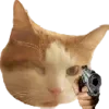 Sticker 🔫 cats ➜ @emoji1