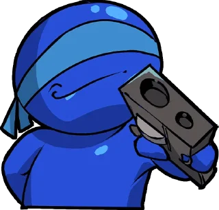 Telegram sticker 🔫 Bloopers