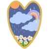 Sticker 💙 hearts ➜ @emoji1