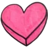 Sticker 💗 hearts ➜ @emoji1