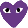 Sticker 💜 hearts ➜ @emoji1