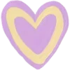Sticker 💜 hearts ➜ @emoji1