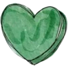 Sticker 💚 hearts ➜ @emoji1
