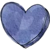 Video sticker 💙 hearts ➜ @emoji1