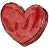 Video sticker ❤️ hearts ➜ @emoji1