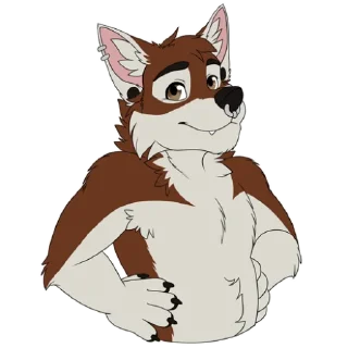 Telegram sticker 😃 Berith the Demon Dog